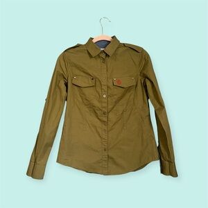 Castel Bajac Paris olive shirt